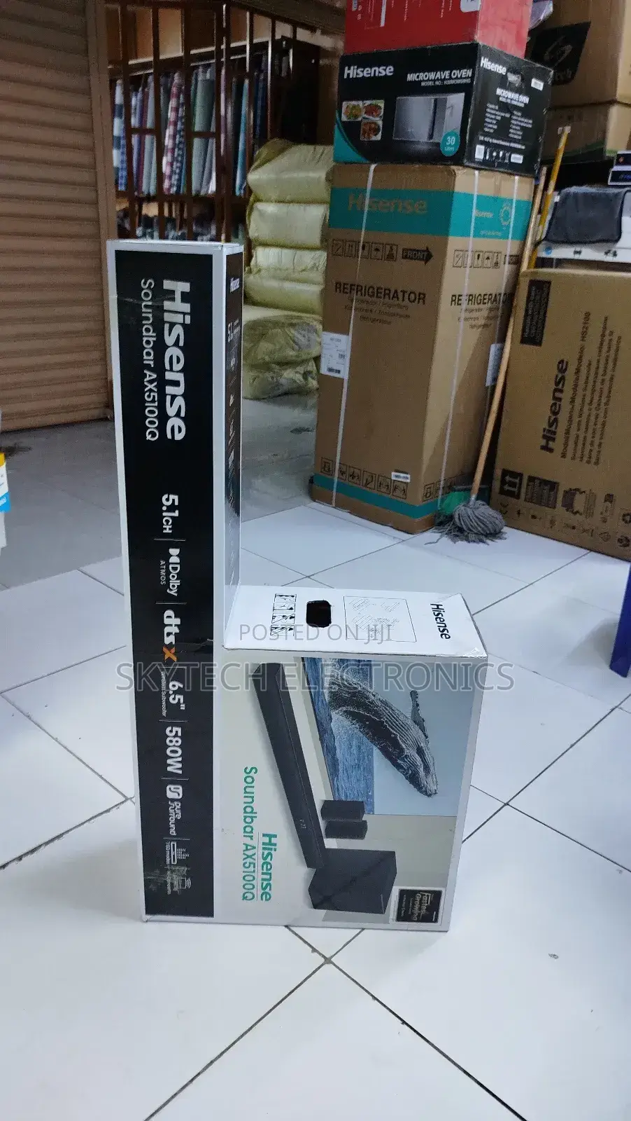 Hisense Soundbar Ax5100q 5.1 Channel