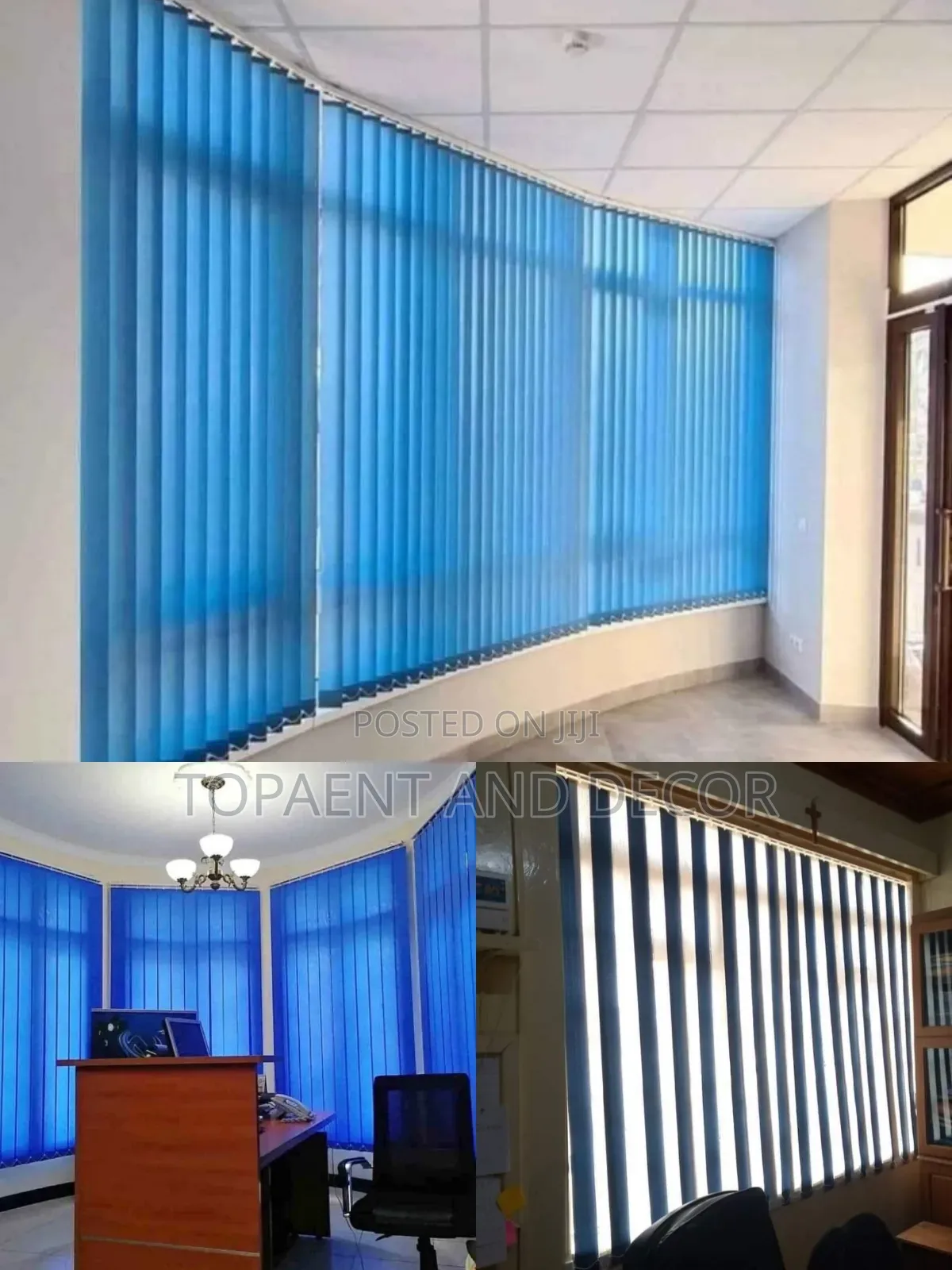 Vertical Modern Window Blinds With Different Shades Are Available