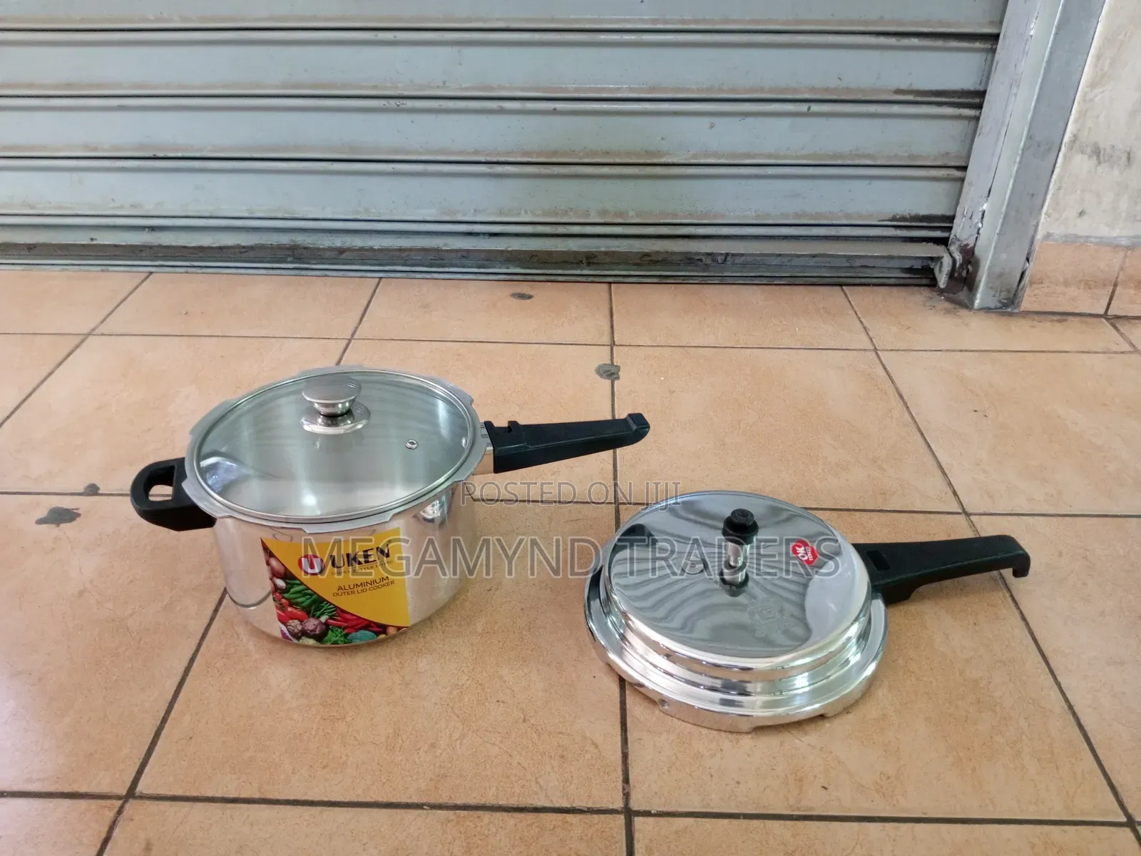 5 LTR Pressure Cooker/Uken Aluminium Pressure Cooker 5ltr
