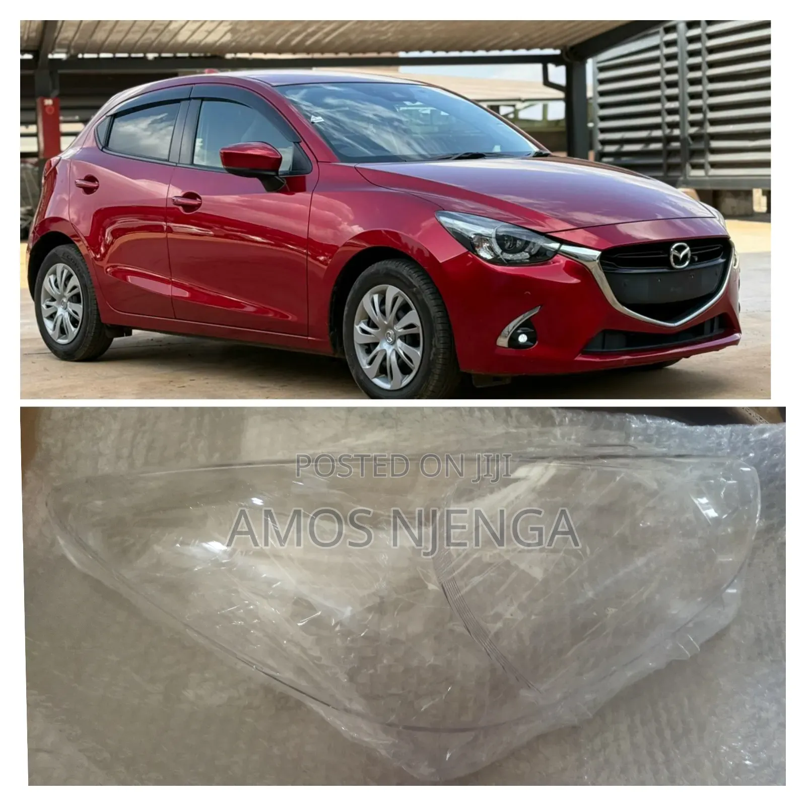 Mazda 2. 2014-2023 Headlight Lens