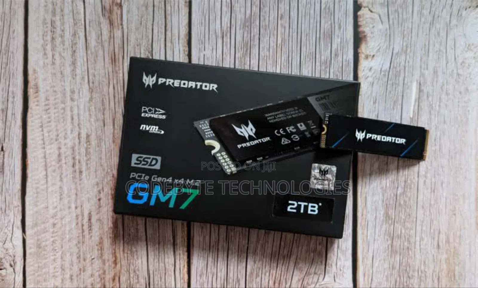 Acer Predator Gm7 Internal SSD M.2 Pcie Gen 4*4 Nvme 2280 - 2tb