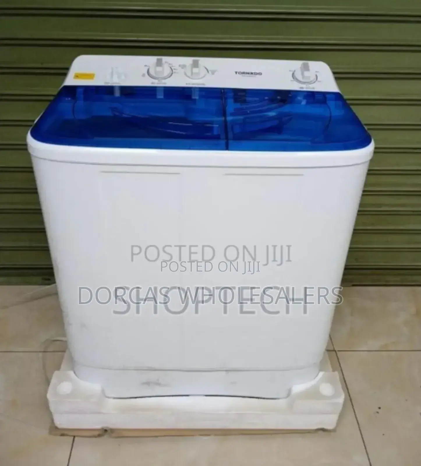Wash and Spin - Tornado 10kgs Washing Machine