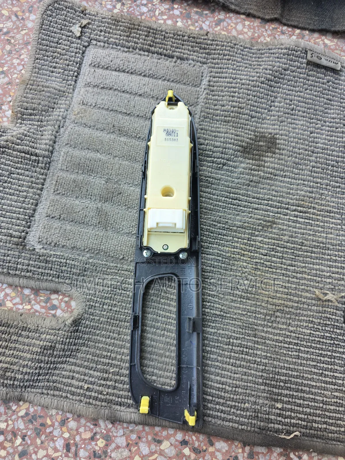 Toyota Wish Main Window Switch