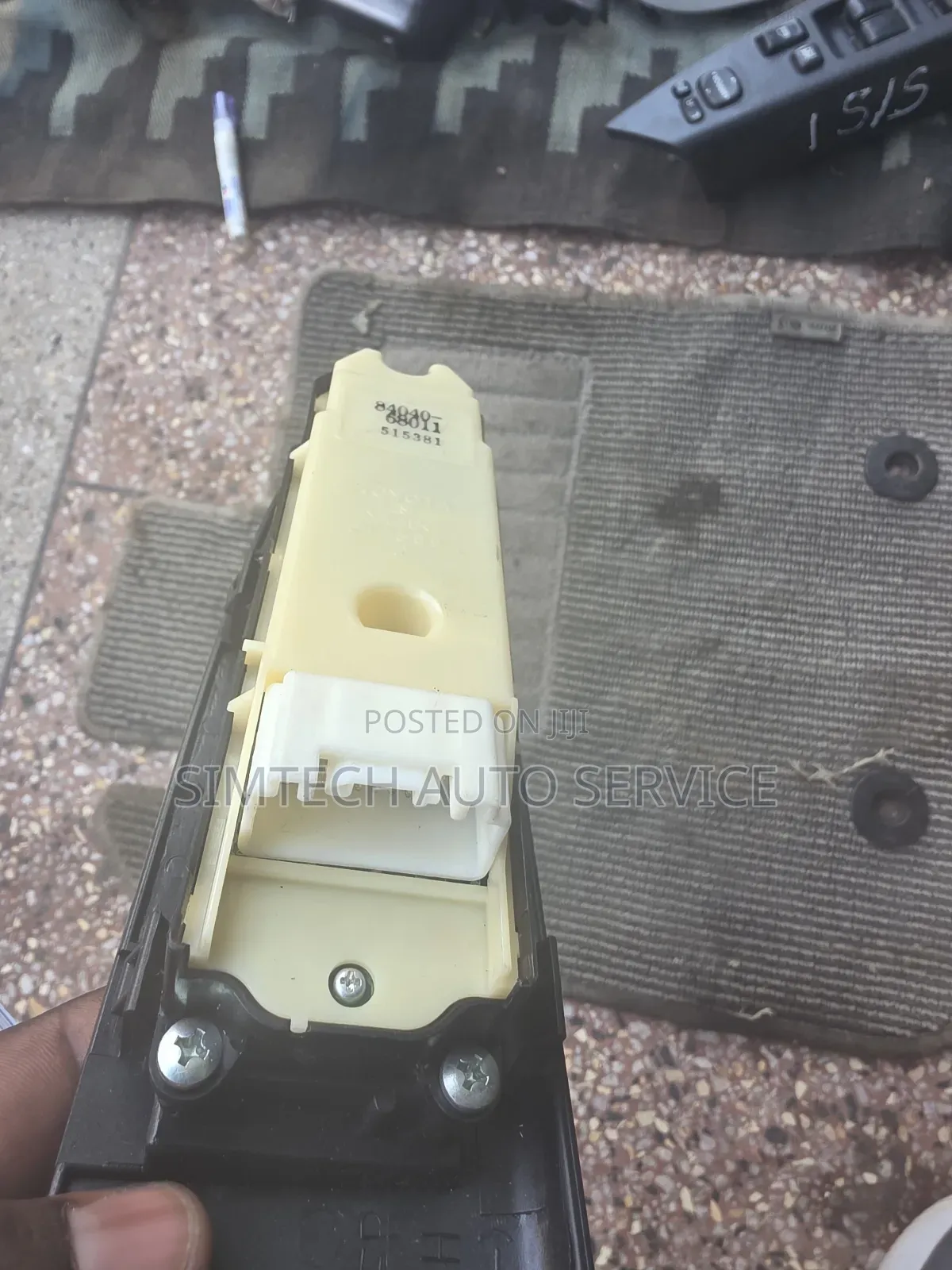 Toyota Wish Main Window Switch