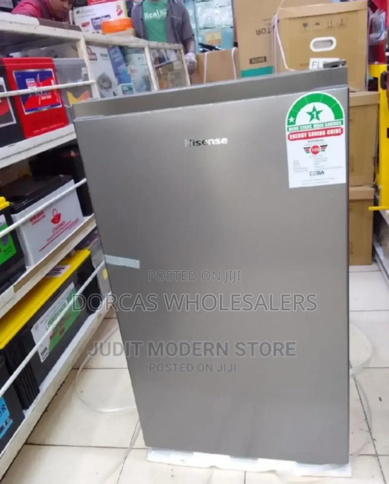 Colour Grey - Hisense 90litres Fridge