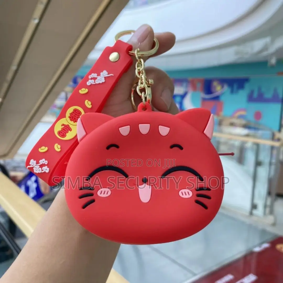 2-in-1 Coin Holder Purse Hidden Key Holder Ring Chain Women Gift Girls