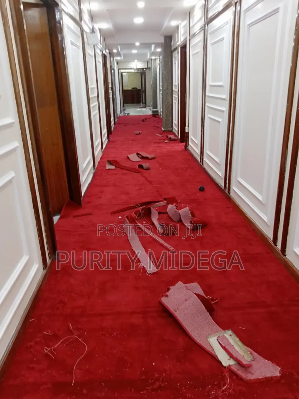 8mm Vip Red Wall to Wall Carpets for Offices,Churches Flooring