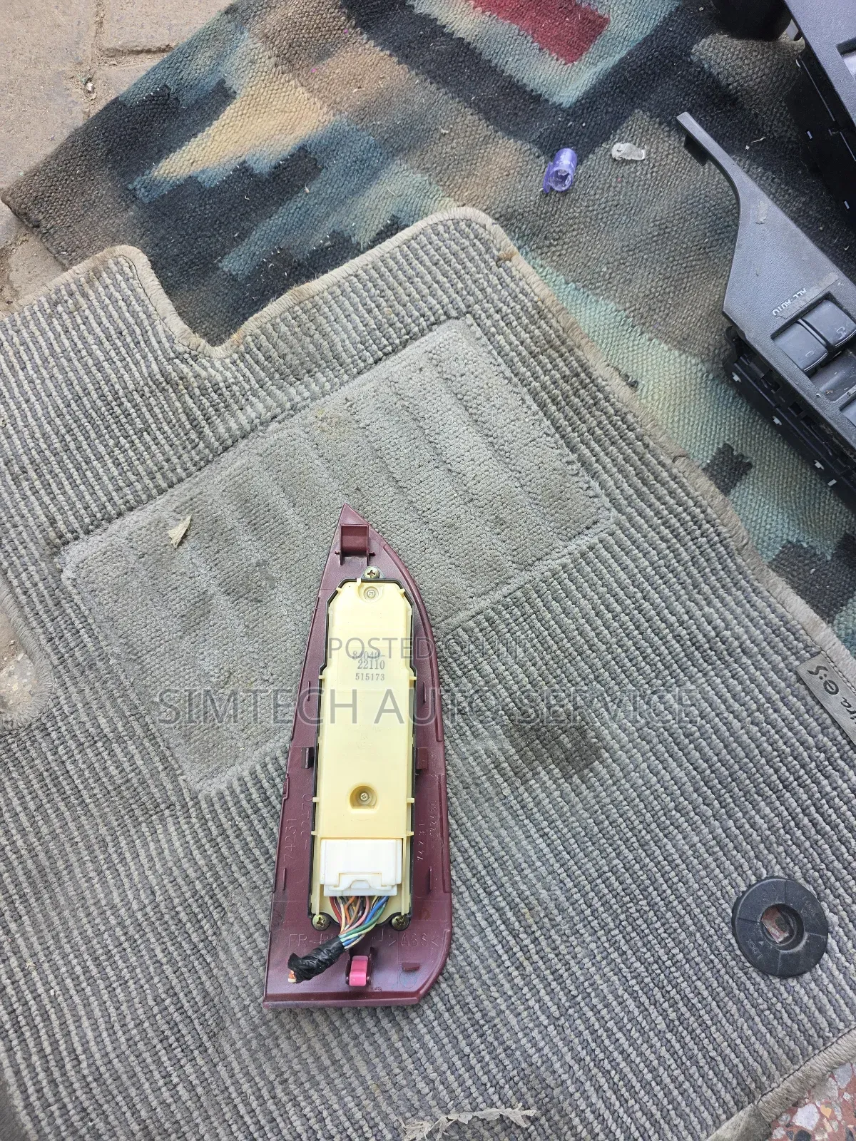 Toyota Mark X Main Window Switch