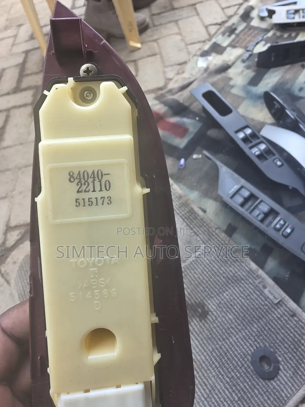 Toyota Mark X Main Window Switch