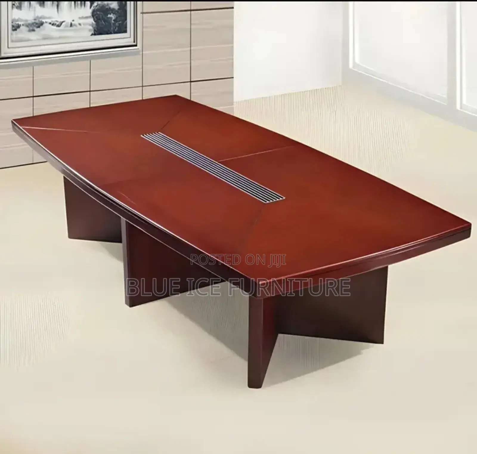 Mahogany Boardroom Table
