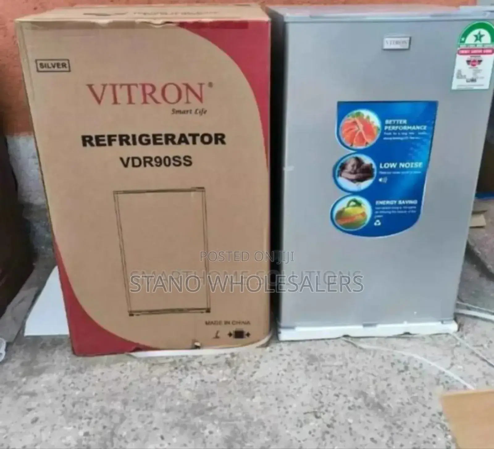 Direct Cool 90litres Vitro. Refrigerator. Top Freezer