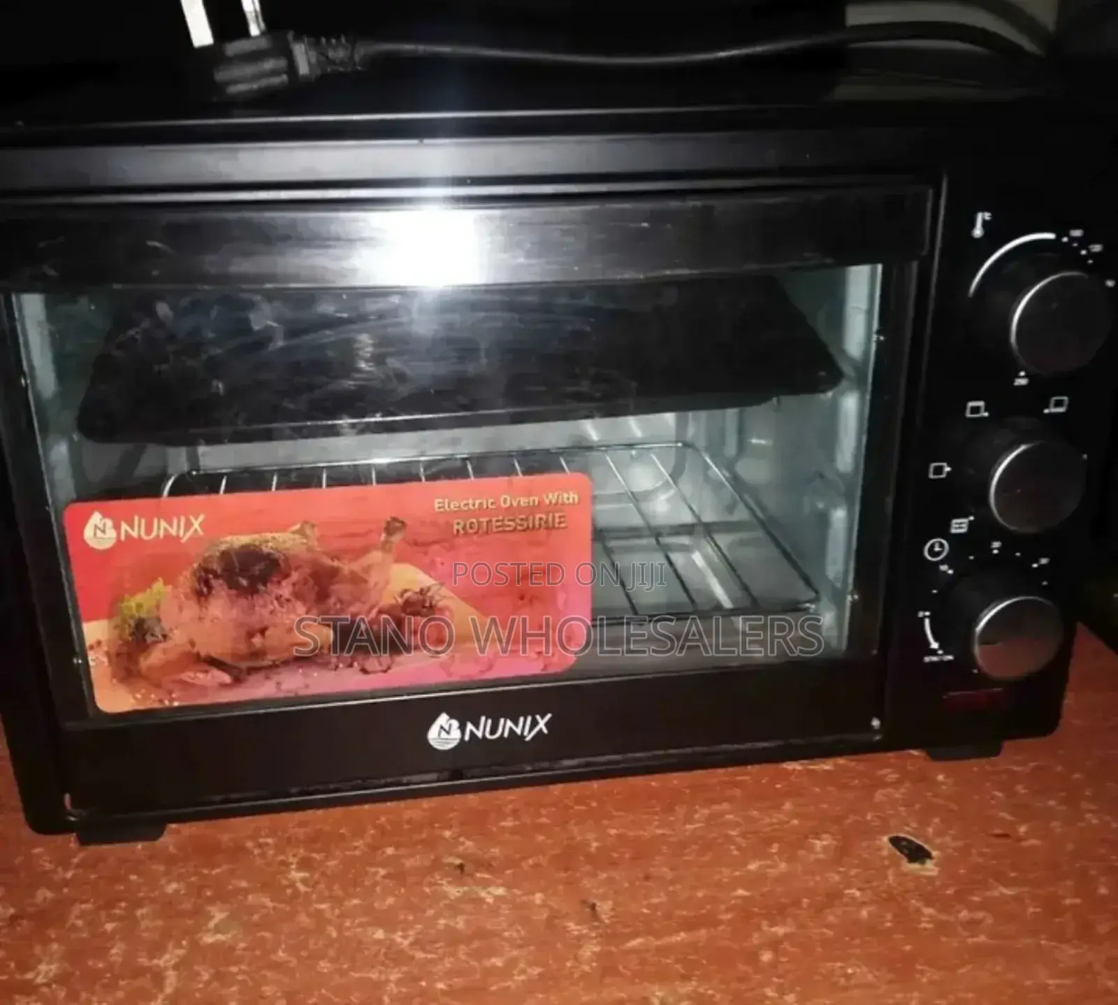With 1 Year Warranty - Nunix 20l Oven. Electric