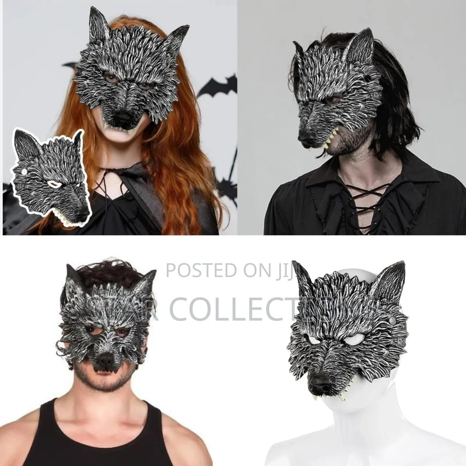 3d Wolf Mask