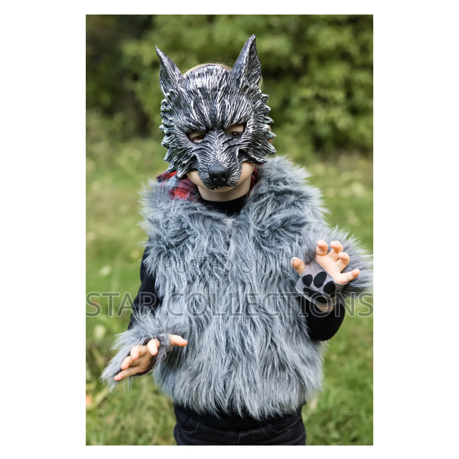 3d Wolf Mask