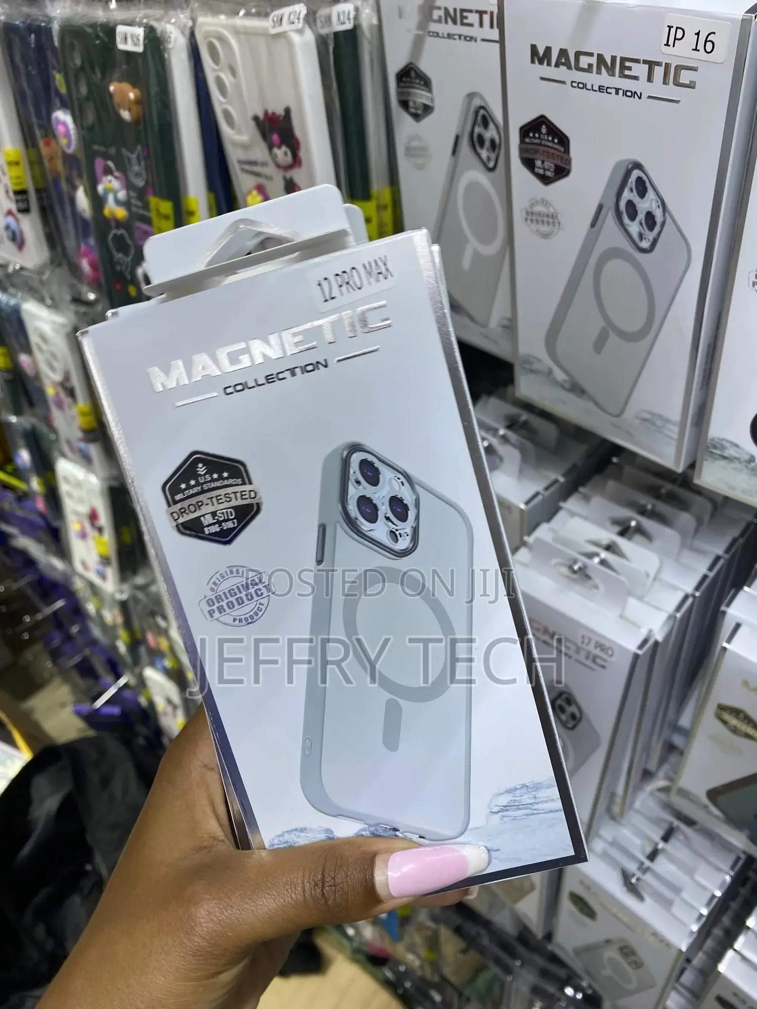Misky Apple iPhone 12 Pro Max Clear Polycarbonate Case With Magsafe