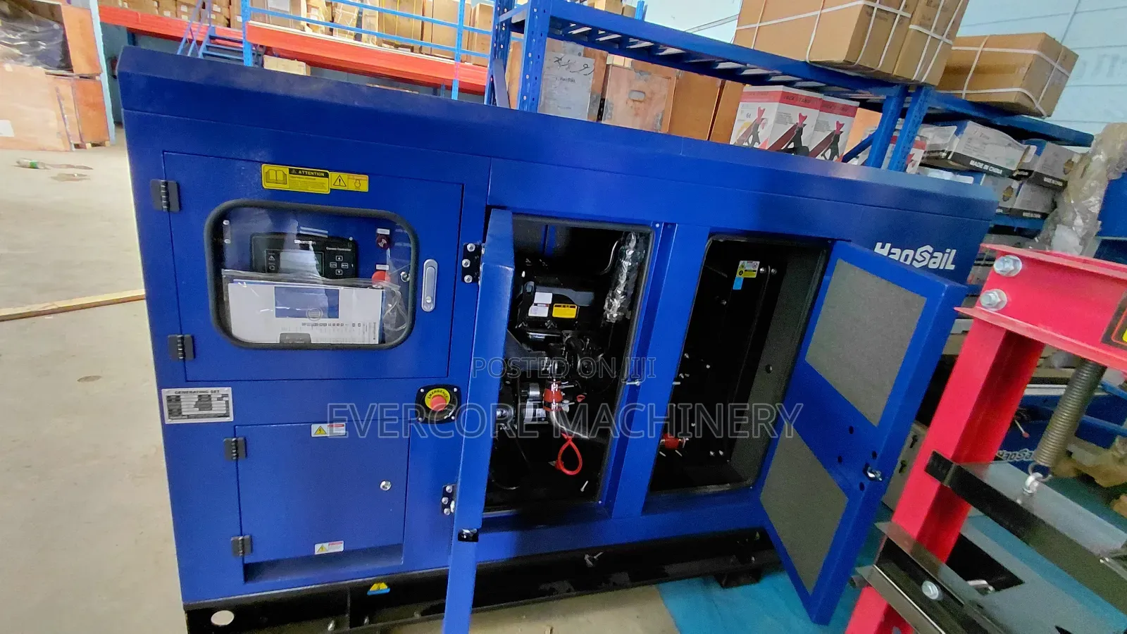 Weichai Brand New 50kva Diesel Super Silent Generator Three Phase.