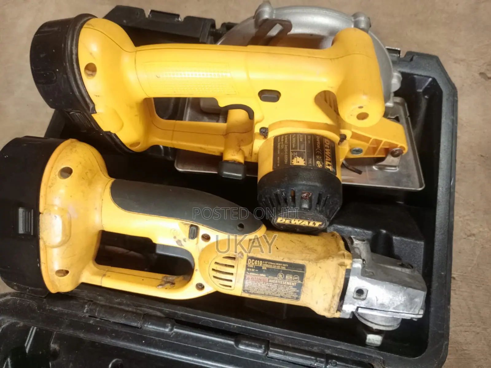 Dewalt Dw934 315w Circular Saw and Grinder Kit.