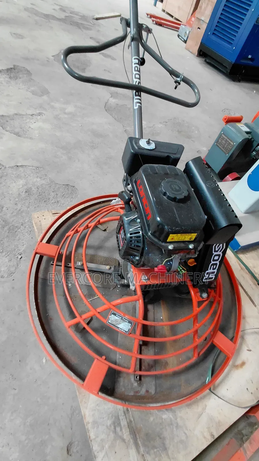 Heavy Duty Power Trowel/Float Machine With Pan Loncin Engine.