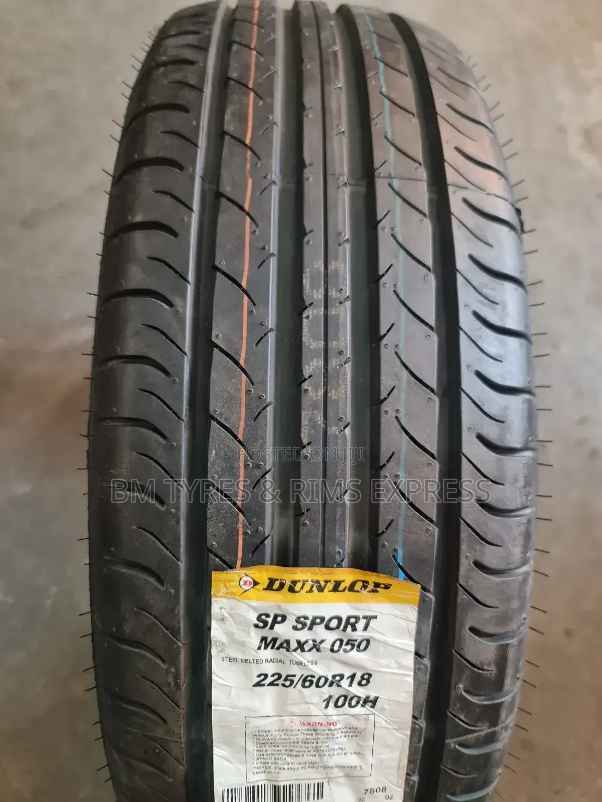225 /60 R18 Dunlop Tyres (Sp Sport)