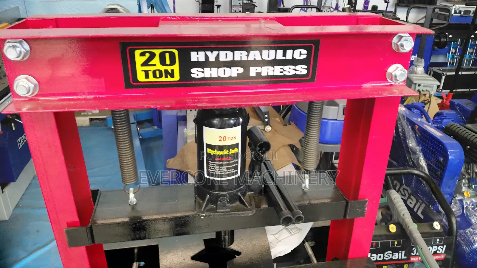 Heavy Duty 20tonne Hydraulic Shop Press Machine.