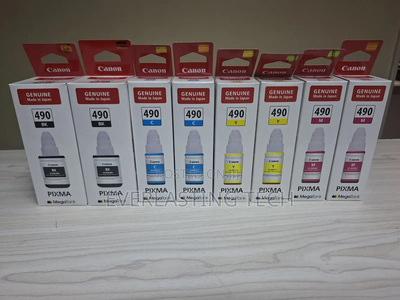 Canon Pixma 490 Ink Set