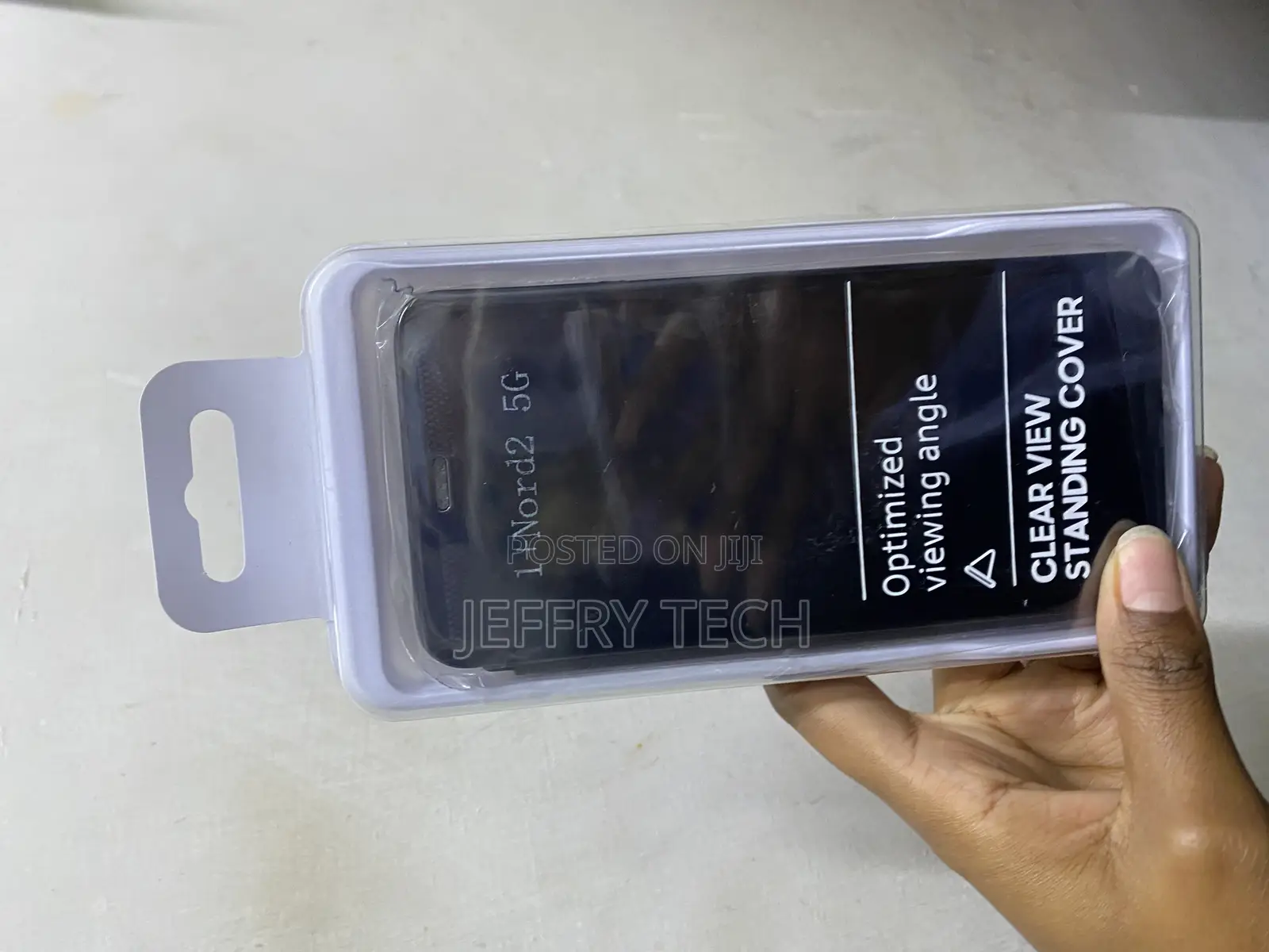 Polycar Mirror Clear View Flip Cover for Oneplus Nord 2 5g