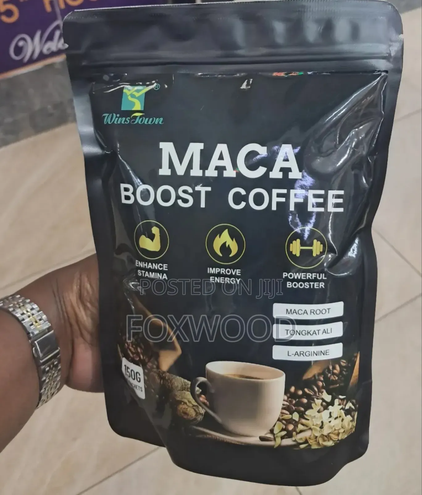 Winstown Maca Boost Coffee.