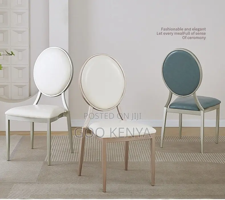 Home Chair; Leather Outdoor Single Seat for Weddings and Events