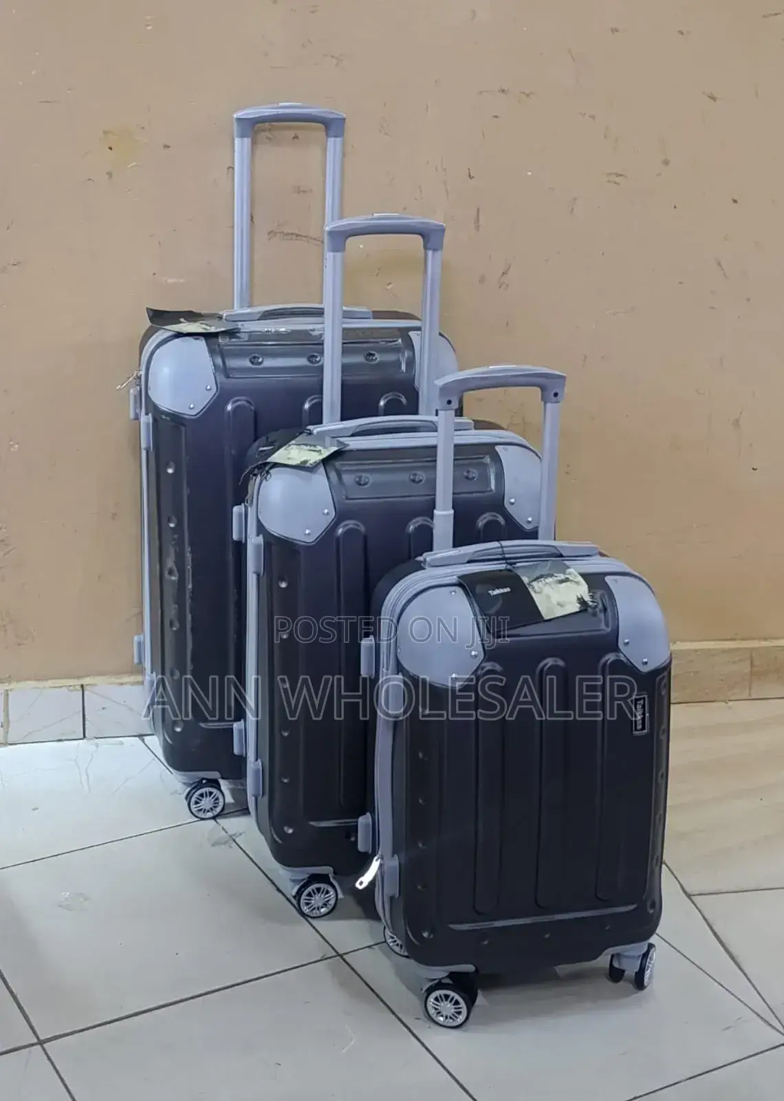 3 in 1 Fibre Suitcase
