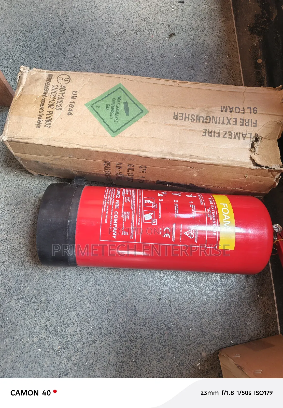 6 Litres Super Foam Safety Fire Extinguisher