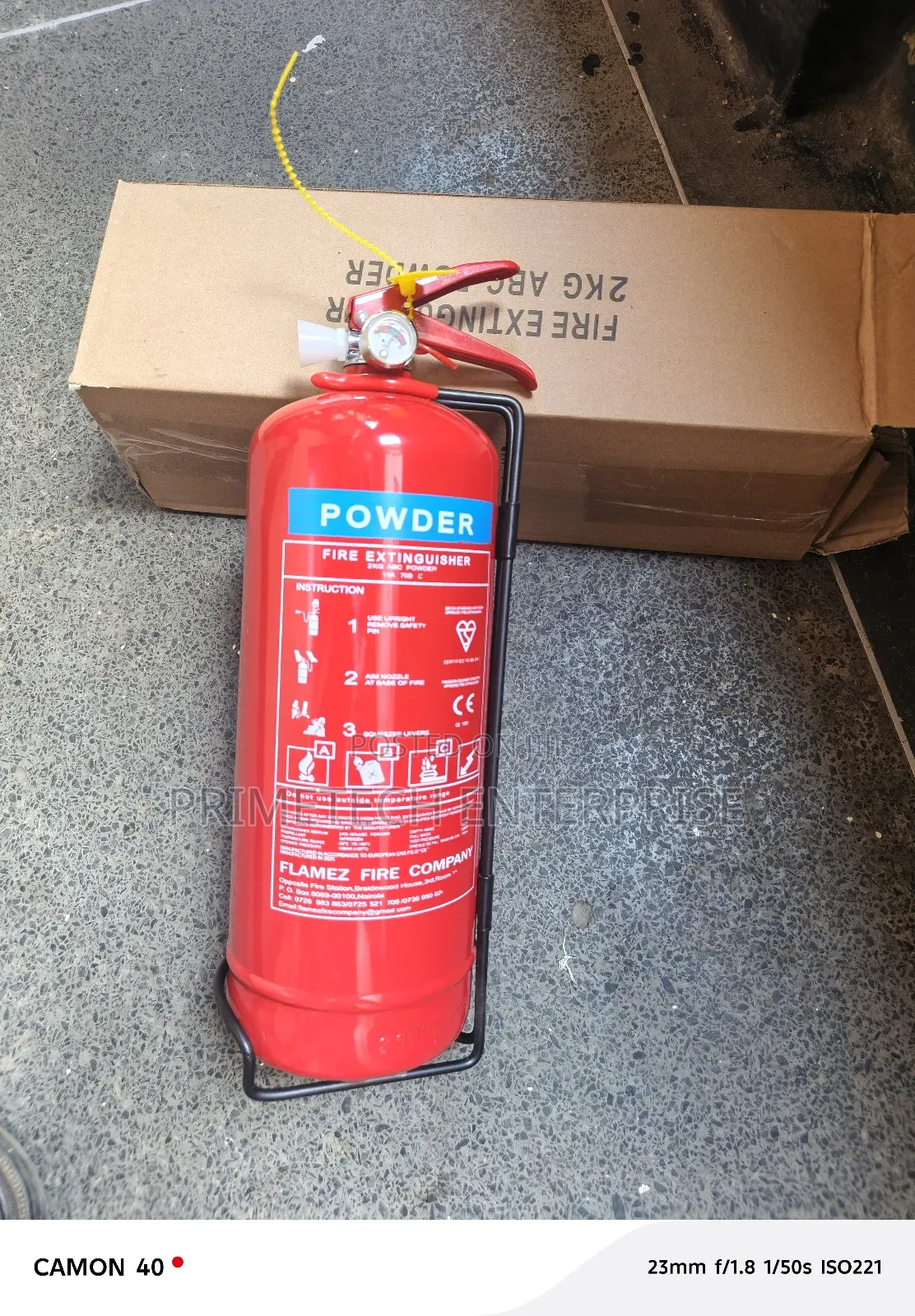 2 Kg Safety Fire Extinguisher