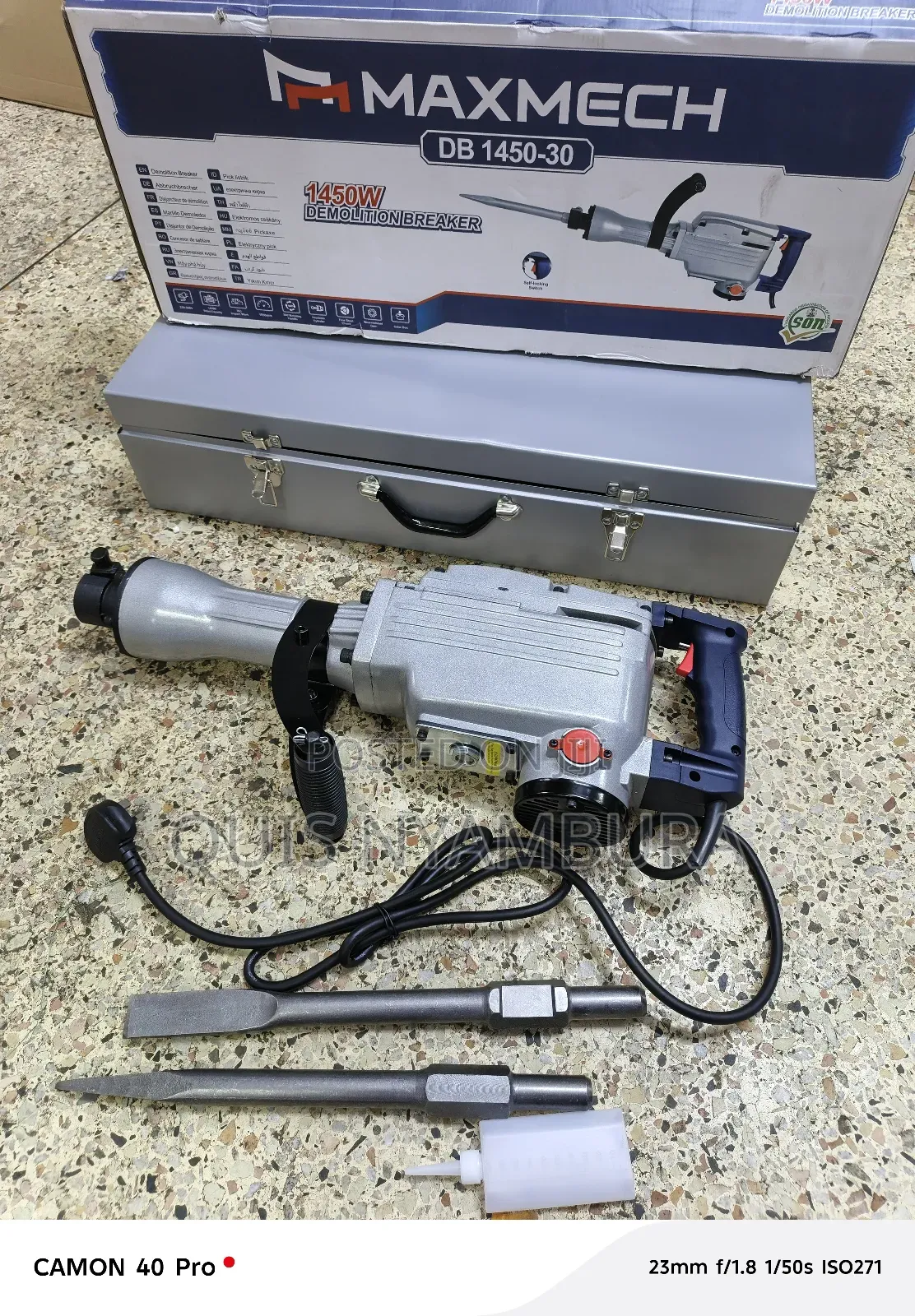 Electric Jack Hammer Drill/ Maxmech Demolisher Hammer Machine