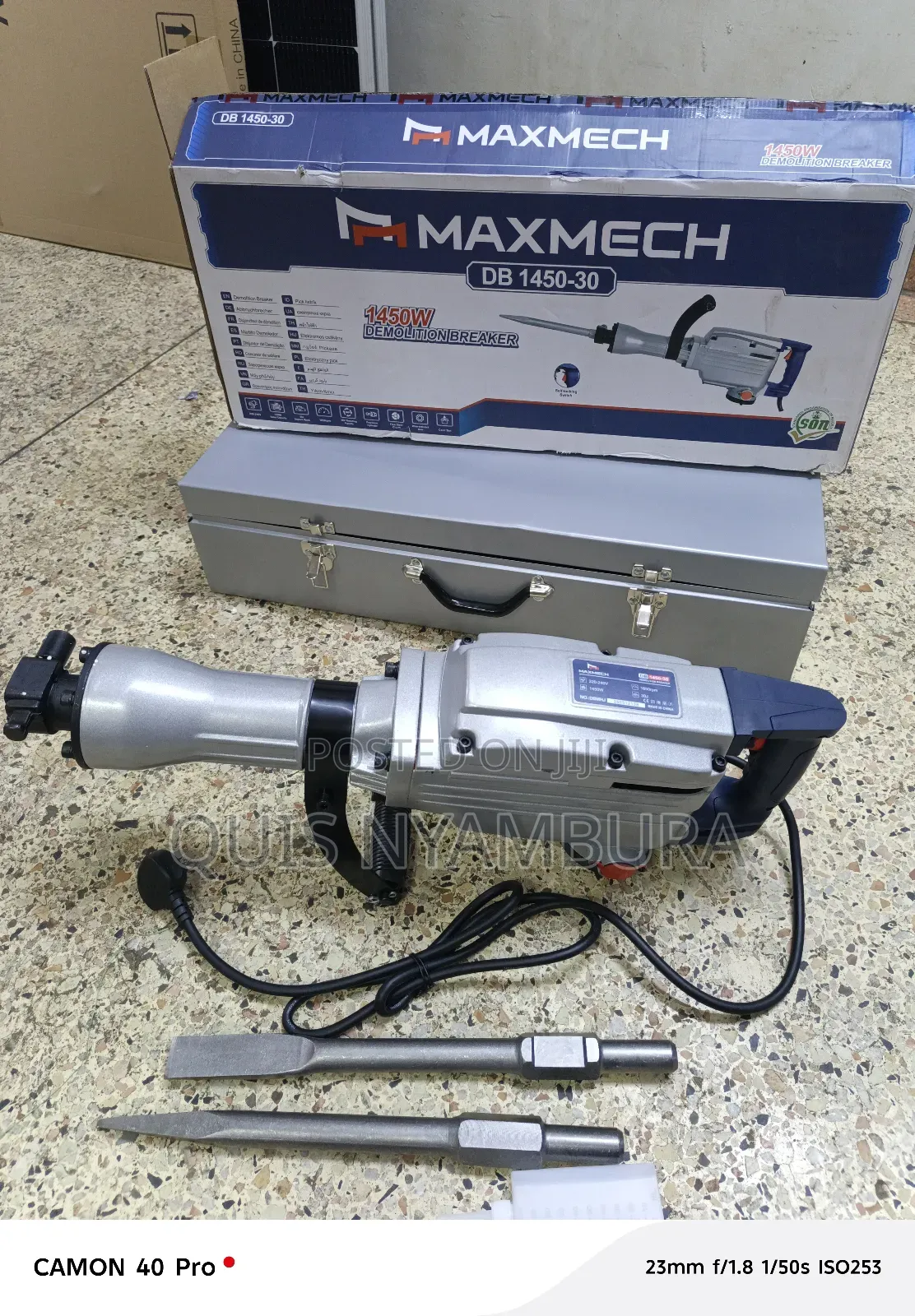 Electric Demolition Hammer/ Maxmech Jack Demolisher Breaker