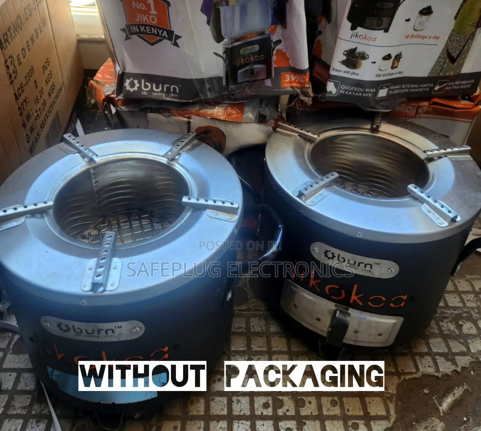 Medium Charcoal Jikokoa Stove Without Package