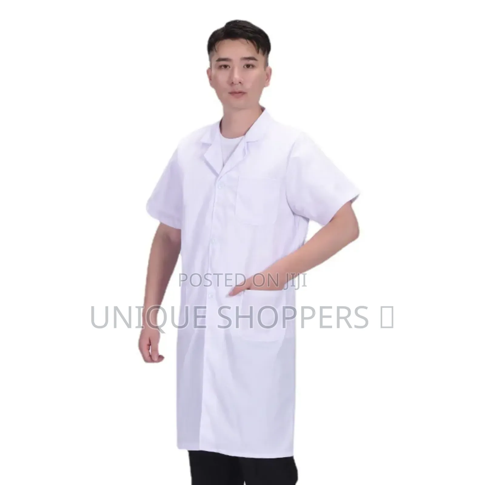 Long Sleeved White Lab Coat