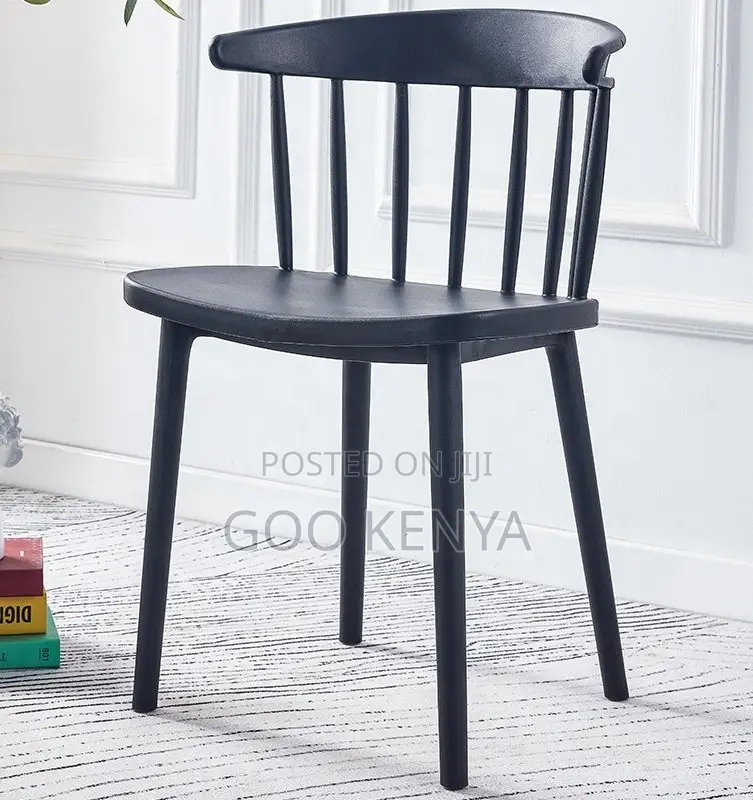 Outdoor Chair; Heavy-Duty Outdoor Plastic Chair With Stripes for Event