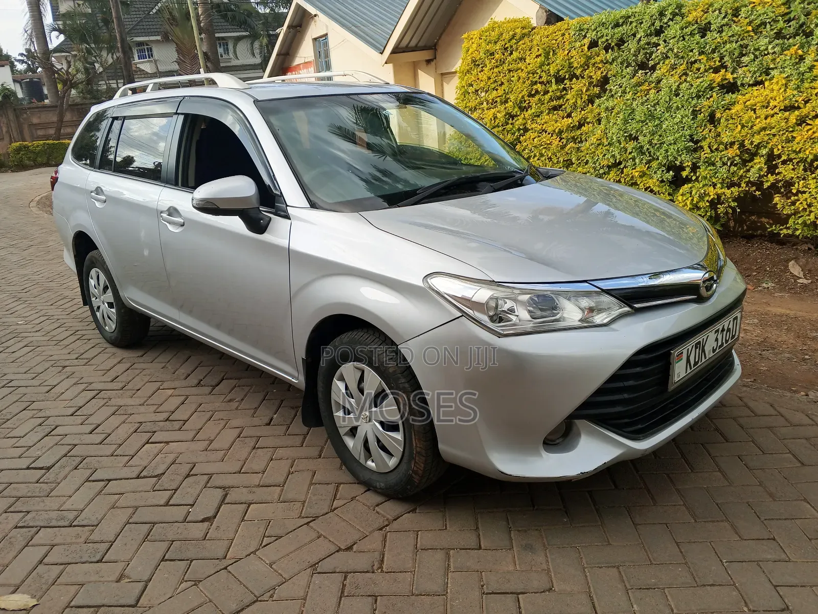 Toyota Corolla Fielder 2015 Silver