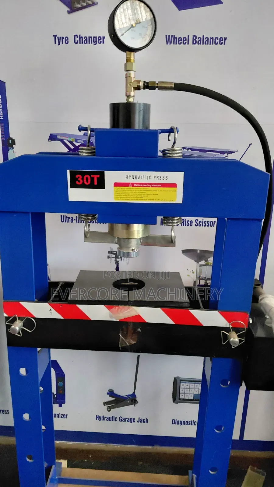 Heavy Commercial Haosail Italy 30tonne Hydraulic Press Machine Manual.