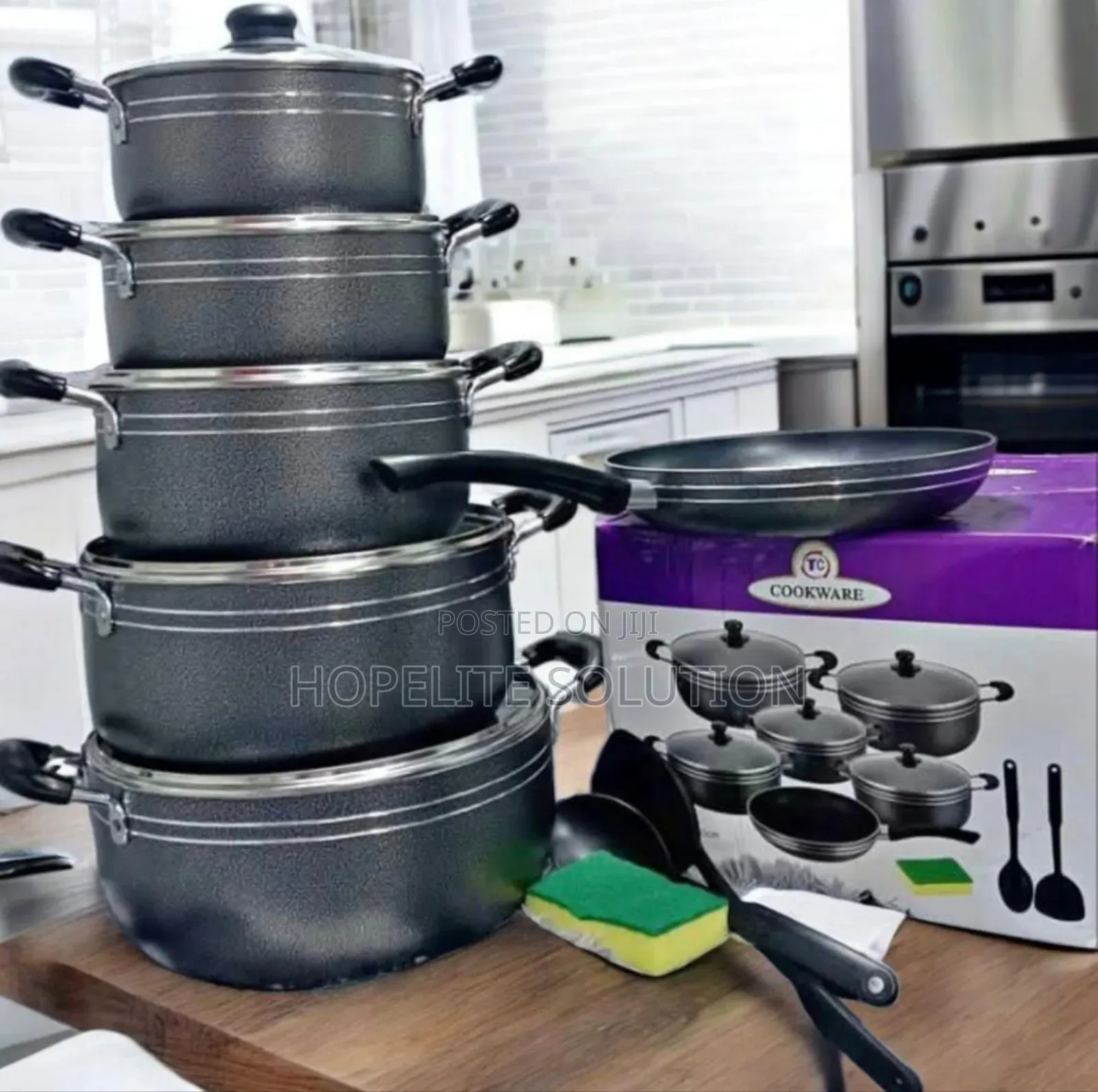 14 PCS Tc Nonstick Cookware