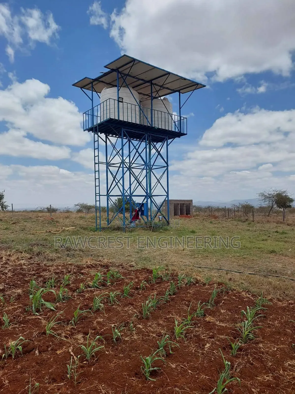 Steel Water Tower Fabrication