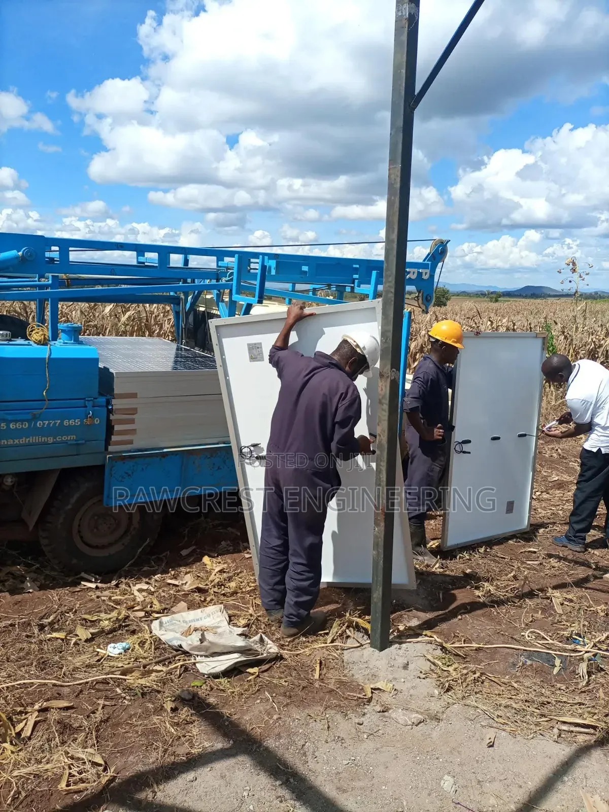 Borehole Equipping And Solarisation