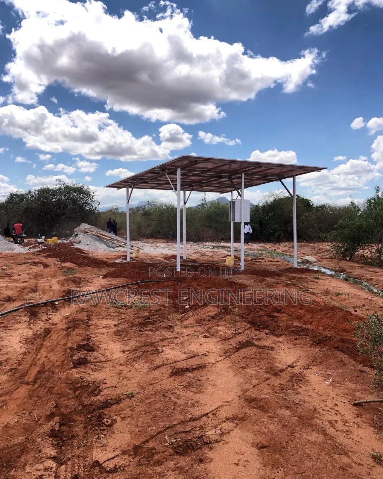 Borehole Equipping And Solar Pump Installation