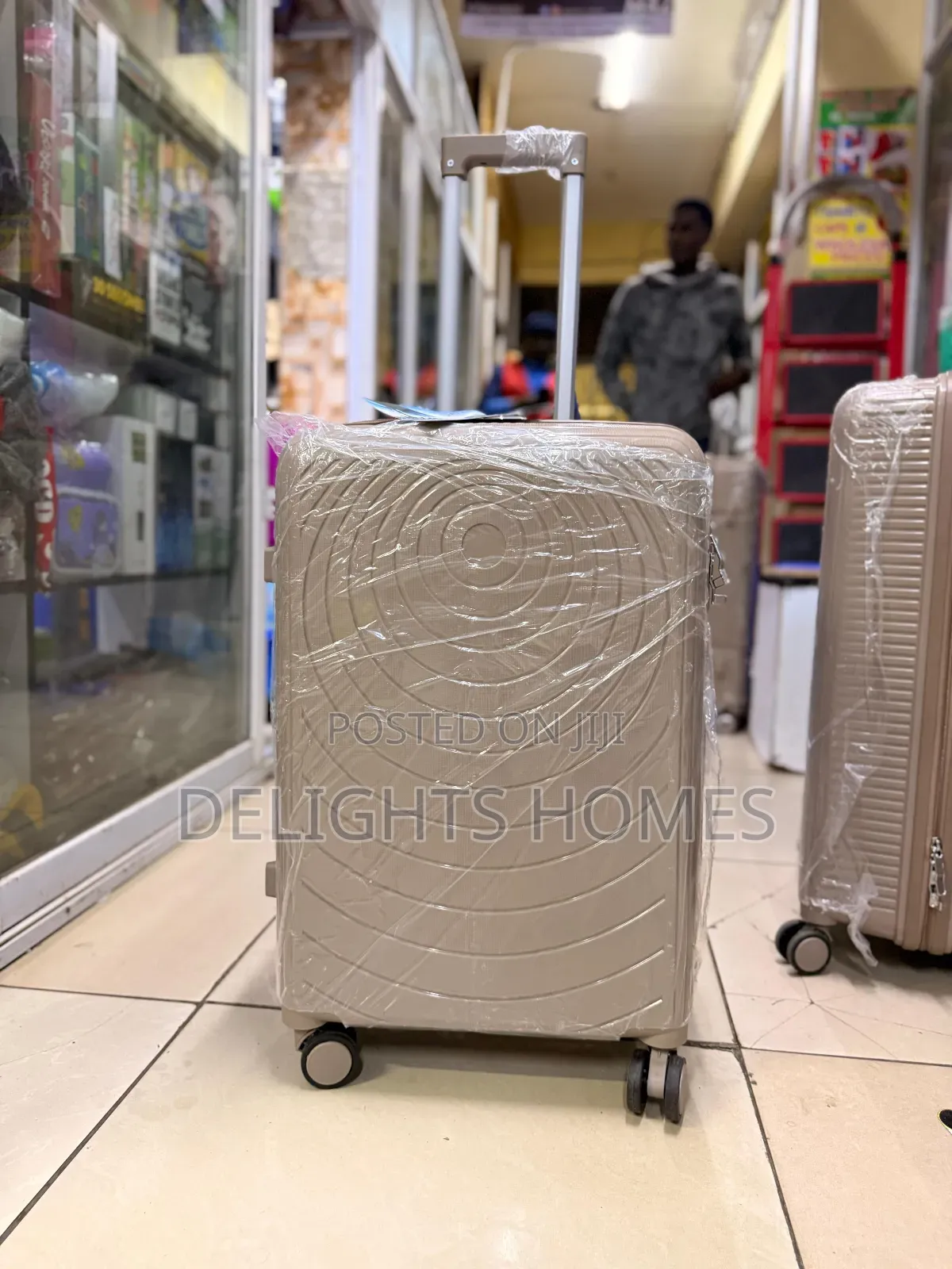 Large Size Rubber Suitcase