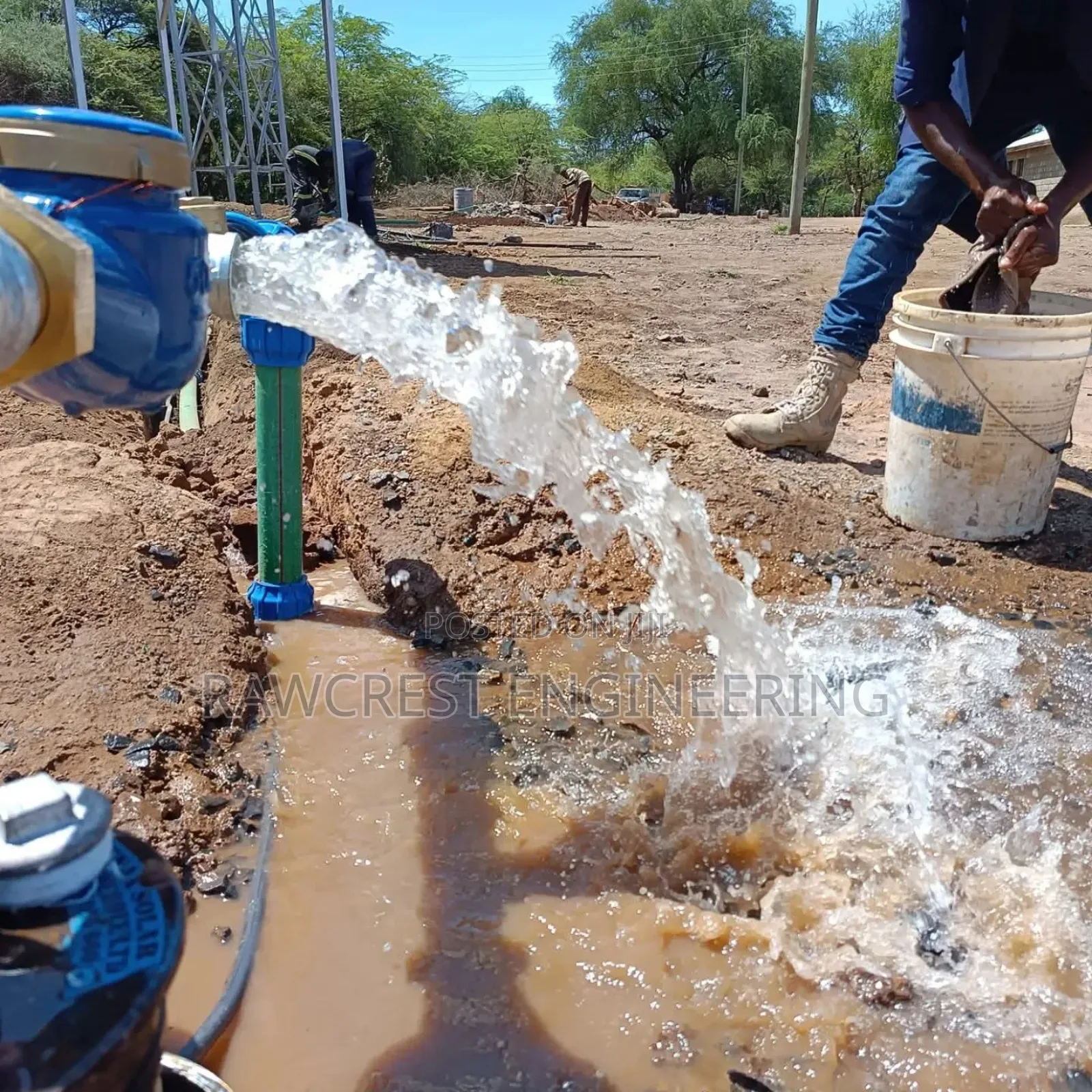 Water Pump Installation And Borehole Drilling