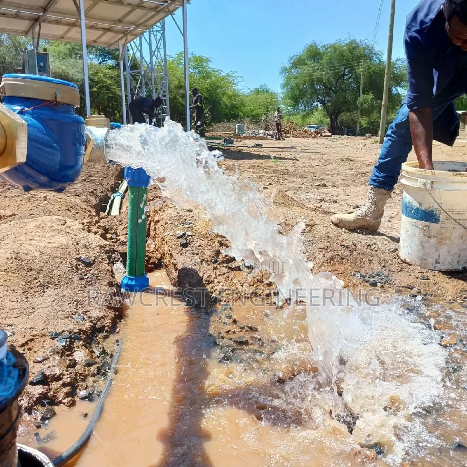 Water Pump Installation And Borehole Drilling