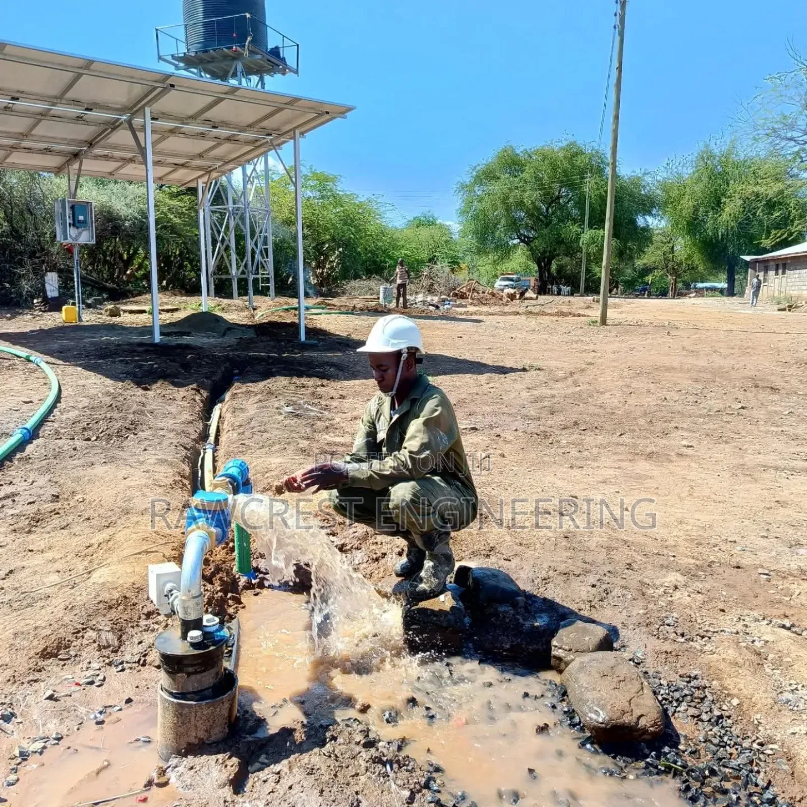 Water Pump Installation And Borehole Drilling