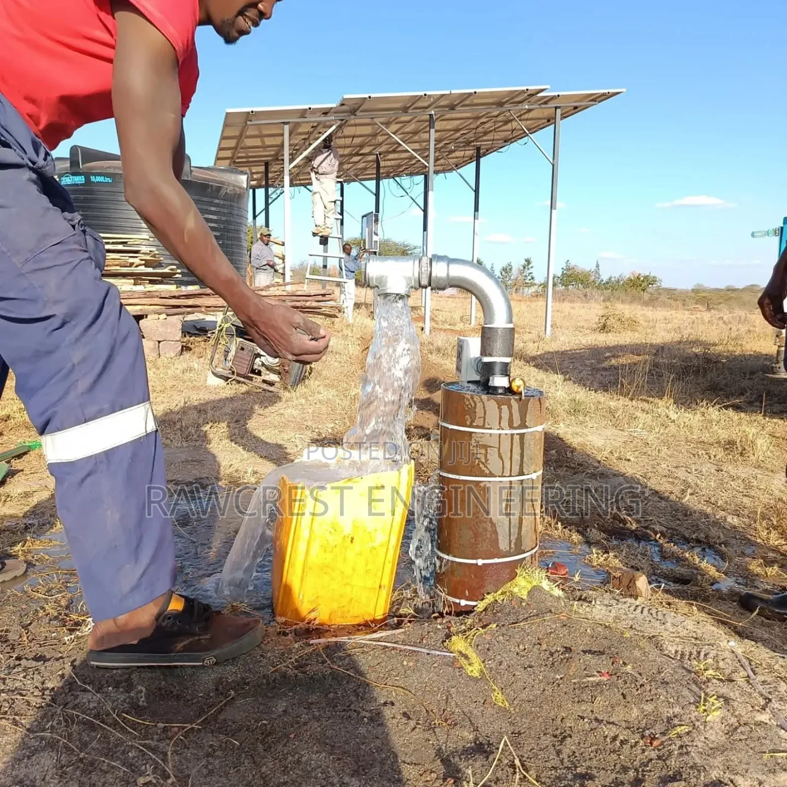 Water Pump Installation And Borehole Drilling
