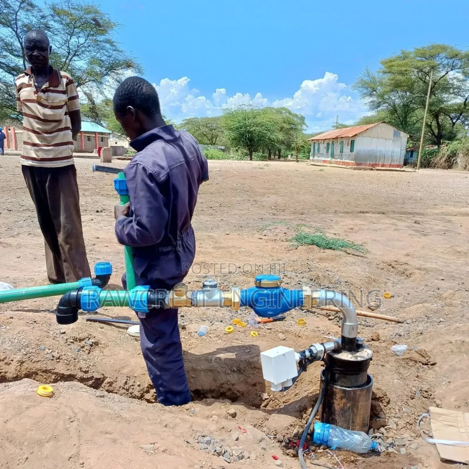Water Pump Installation And Borehole Drilling