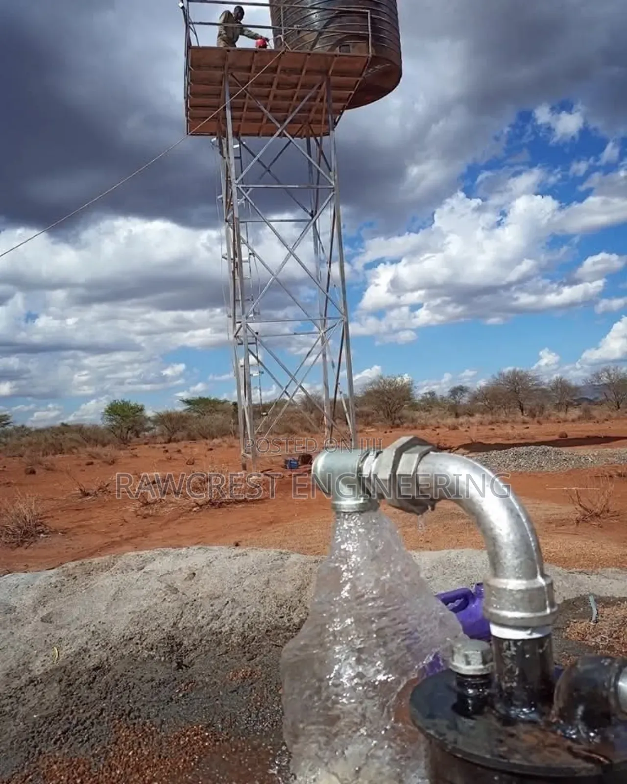 Borehole Drilling ,Equipping And Steel Tower Fabrication