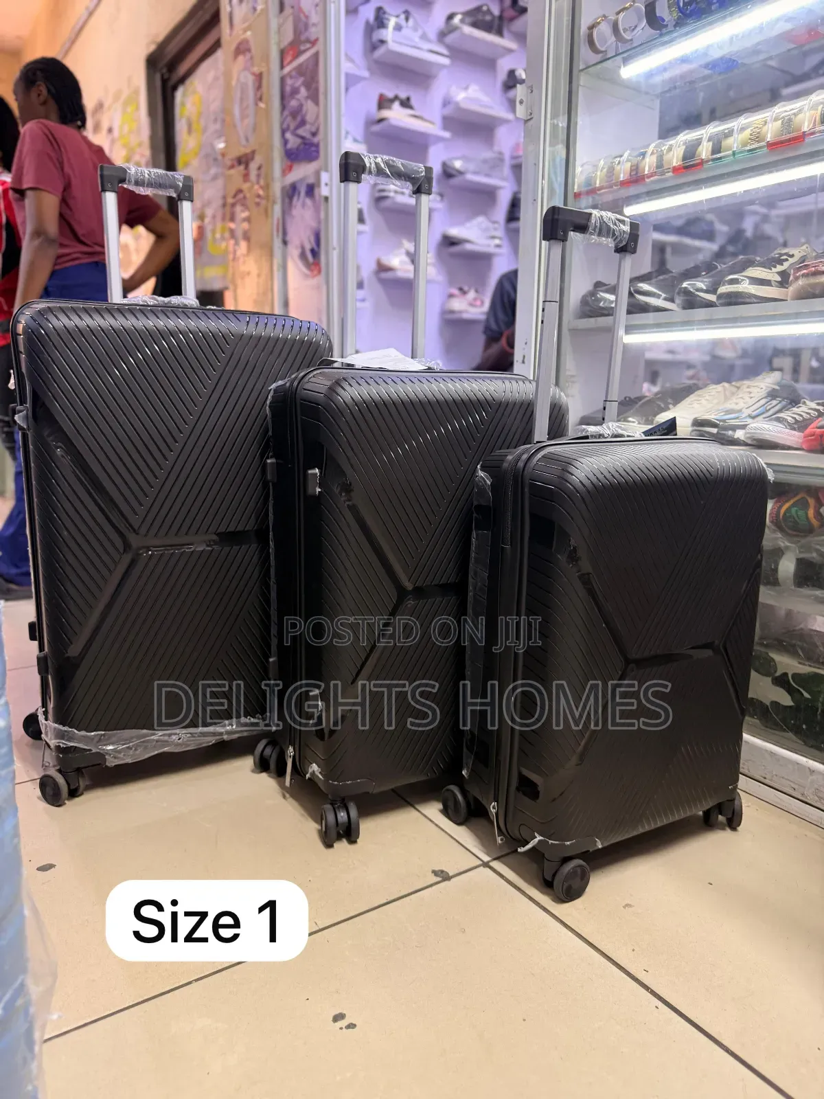 Unbreakable Rubber Suitcase Pp 3-in-1 Suitcase Set-Y